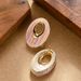 French New Personalized Antique Style Chalcedony Earrings, Women's High-end Feeling, Light Luxury, Elegant_ipsvogv.com