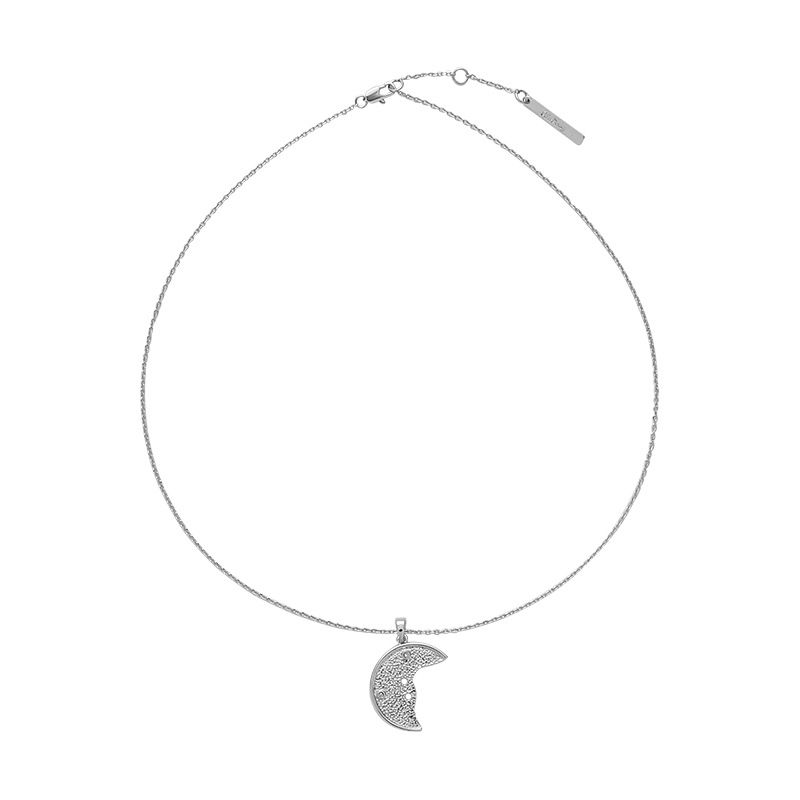 Men And Women's Jewelry Creative Splicing Button Couple Necklace Light Luxury Stacking Sweater Chain High End Female Personality Sweet Necklace_ipsvogv.com