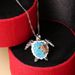 New Personalized Trendy Turtle Pendant Alloy Necklace Women's Clavicle Chain Jewelry_ipsvogv.com
