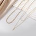 New Necklaces With Fashionable And Personalized Leaves, Featuring A Three-layer Necklace_ipsvogv.com