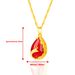 Cat Eye Stone Peacock Pendant Female Internet Celebrity Live Streaming Sand Gold Jade Ethnic Style Xiang_ipsvogv.com