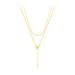 New Pearl Butterfly Necklace, Niche Tassel, Double Layered Collarbone Chain, Women's High-end Design Neck Chain_ipsvogv.com