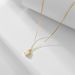 Women's Jewelry S925 Sterling Silver Water Drop Zircon Necklace Light Luxury Ins Niche Design High End Simple Pendant Clavicle Chain_ipsvogv.com