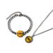 Steel Titanium New Fashion Design Trendy Brand Smile Bracelet Simple Versatile Couple Hip Hop Accessories_ipsvogv.com