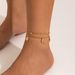 Beach Anklet star shaped butterfly chain pearl anklet ocean style shell dolphin foot jewelry_ipsvogv.com