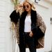 Women's Clothing autumn and winter rex rabbit fur warm thickened cloak shawl coat women_ipsvogv.com