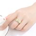 New V-shaped Open for Men's Dominant Zircon Adjustable Ring Jewelry_ipsvogv.com