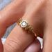 Sanjie's New Letter Mom MOM Simple Fashion Personalized Ring Mother's Day Gift Jewelry_ipsvogv.com