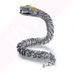 S Silver Handmade Woven Bracelet For Men High-end Niche Design Sense Personality Medusa Rattlesnake Hip-hop Dominant_ipsvogv.com