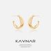 Women's Jewelry Simple Metal Earrings 925 Pure Silver High End Niche Twist Fashion Earrings Light Luxury Niche Earrings Silver Needle_ipsvogv.com