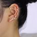 Geometric Deer Horn Hanging Earrings, Personality, Fashionable temperament, Earrings with Round Ear Buckles, Female_ipsvogv.com