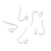 316L Stainless Steel With Burnt Ear Hook, Welded Bead DIY Jewelry Ball Earrings, 100 Pieces/pack_ipsvogv.com