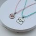 New Fashion, Light Luxury, Simple Commuting Temperament, Dopamine Braided Rope, Geometric Smiling Face, Fun Collarbone_ipsvogv.com