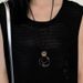Natural Agate Stone Black Rope Necklace Long Pendant With Chinese Design, High Grade Summer New Style Accessories For_ipsvogv.com