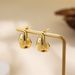 Unisex High End Retro Earrings Stainless Steel Straight Line Micro Diamond Water Drop Earrings Geometric Versatile Earrings For Women_ipsvogv.com