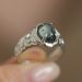 Silver Water Grass Texture Zircon Living Mouth For Women, Niche Design, Fashionable Personality, High-end Feeling, Index_ipsvogv.com