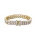 Women's Jewelry Double Row Tennis Bracelet Double Row Copper Inlaid Zirconium Hip Hop Bracelet TennisChain Tennis Bracelet_ipsvogv.com