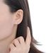 Women’s Jewelry Set Fashion Color Preservation Simple Forest Series A Letter Earrings Gold And Silver Female Earrings Ins Style Sweet And Romantic_ipsvogv.com