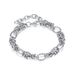 Women's Jewelry Fashion Stainless Steel Bracelet Personality Retro Geometric Splicing Chain Titanium Steel Jewelry_ipsvogv.com