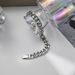 Minimalist Titanium Steel Cuban Bracelet For Men And Women, Trendy Brand, Versatile Niche Hip-Hop High-End Sense Jewelry_ipsvogv.com