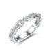 Cao Shi's Buckle Design: Women's Micro Inlaid Zircon Fashion Ring For Daily Matching, Simple Style_ipsvogv.com
