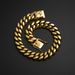 Men's Jewelry Cuban Chain Hip Hop Titanium Steel Stainless Steel 22mm Necklace K Vacuum Plating Gold_ipsvogv.com