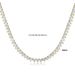 Three-Prong Tennis Necklace 4mm Hip-Hop Copper Inlaid Zircon Light Luxury Jewelry Trend_ipsvogv.com