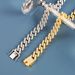 Unisex DIY Hardware Jewelry 13mm Full Diamond Cuban Chain Necklace Diamond Hiphop Hip Hop Necklace For Men And Women_ipsvogv.com