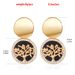 Casual Simple Style Life Tree Alloy Aluminum Plating Women's Bracelets Earrings Necklace 1 Piece 1 Pair_ipsvogv.com