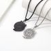 Retro Nordic style Viking wolf titanium steel necklace men's Viking text pendant personalized accessories_ipsvogv.com