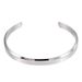 3 Colors Fashionable Simple Titanium Steel Plated Gold C Shaped Open Watch Accessories Bracelet Men_ipsvogv.com