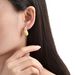 Women’s Jewelry Set Fashion Earrings Thick Circle C Shaped Earrings Exaggerated Earrings New Trend Earrings Female Personality Simple_ipsvogv.com