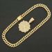 Trendy people full of diamonds, snowflake pendants, Cuban chain accessories, hip-hop nightclubs, personalized bouncing_ipsvogv.com