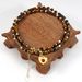 Love Tiger Eye Pendant Shell Tiger Eye Stone Natural Stone Bracelet Necklace Clavicle Chain_ipsvogv.com