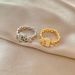 New Light Luxury Ins Cold Style Unique Trendy Minimalist Niche Design with Diamond studded Belt Buckle Ring_ipsvogv.com