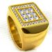 Luxury Ring Prong Setting Super Mens Wedding Engagement Stainless Steel Big Rings_ipsvogv.com
