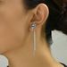 Personalized trend, sweet and cool hip-hop style, devil's eye blue simple inlaid resin, niche earrings, earrings_ipsvogv.com