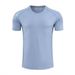 Men's Clothing Quick-Drying Short-Sleeved Ice Silk Breathable Sports Running Fitness Clothes Ice Sense T-Shirt Training Track And Field Suit_ipsvogv.com