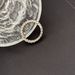 Stainless Double Woven Cuban Chain Steel Color, Simple And Fashionable Trendy Ring, Multiple Sizes_ipsvogv.com