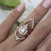3-Piece Gold Zircon Set Jewelry Women's Full Diamond Luxury Ring_ipsvogv.com