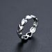 Women’s Jewelry Set Fashion Heart To Heart Ring Women Retro Distressed Love Ring Punk Hip Hop Fashion Internet Red Jewelry_ipsvogv.com