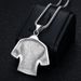 New Hip-Hop Jewelry Titanium Steel Gold-Plated Diamond-Studded Football Messi No. 10 Jersey Pendant Necklace_ipsvogv.com