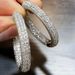 Cao Shi Exaggerates With Full Diamond Earrings, Female Personality, Niche, Elegant Accessories, Fashionable Internet_ipsvogv.com