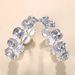 New Accessories Trendy Round Rhinestone Earrings European And American Fashion Nightclub Wind Super Flash Earrings Earrings_ipsvogv.com