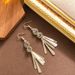 Fashionable, Elegant, Light Luxury Style, Diamond Studded Long Tassel Earrings With A Simple, Elegant And High-end Feel_ipsvogv.com