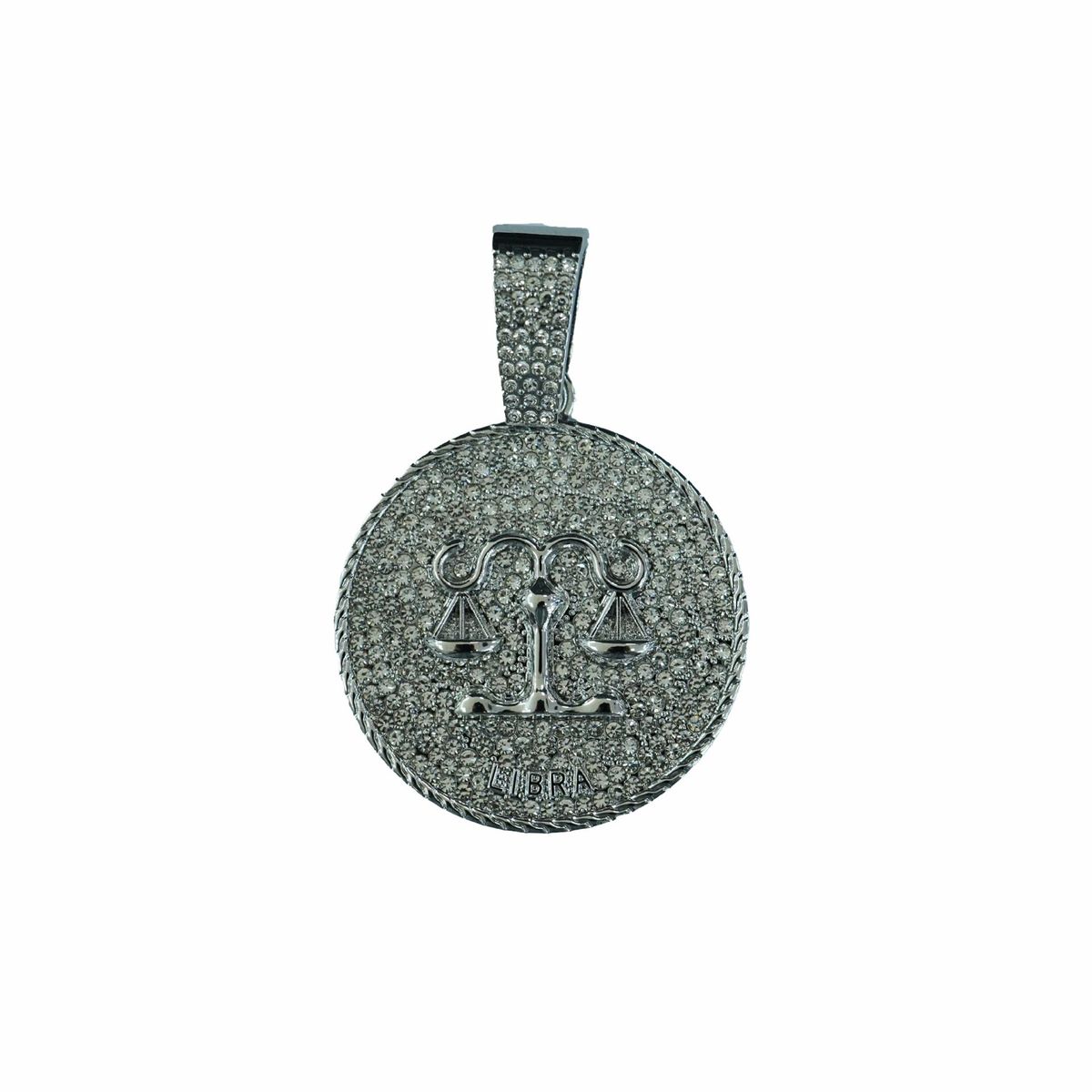 Hot Selling New Product Libra Disk Constellation Pendant Symbolizes The Principle Of Fairness And Justice, Hip-hop_ipsvogv.com