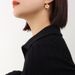 French Light Luxury Instagram And Cool Style Flower Titanium Steel Plated With Real Gold Earrings For Women_ipsvogv.com