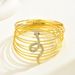 Ladies' hip-hop style multi-layer design wristband, niche spirit snake inlaid with diamonds, high-end feel versatile_ipsvogv.com