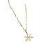 Steel 【 Titanium 】 Light Luxury Full Diamond Micro Inlaid Zircon Sprout Large Flower Necklace Copper Plated Genuine Gold 【 】_ipsvogv.com
