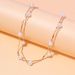 Retro Fashion Necklace Personality Simple Gold Pearl Double Layer Necklace Ins Style_ipsvogv.com